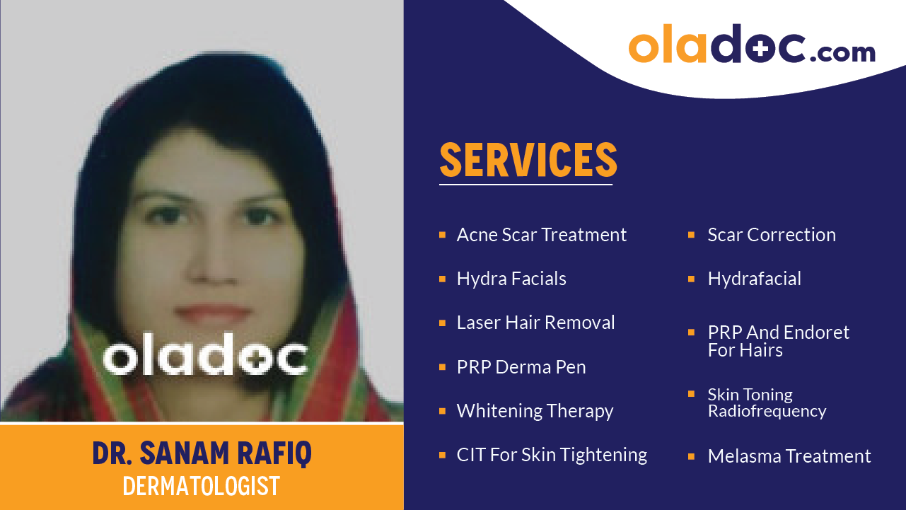Services provided by Dr.Sajida Kousar